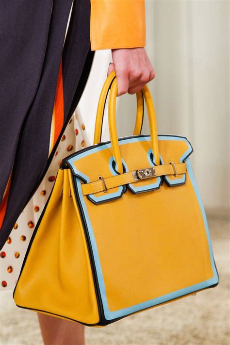 are birkins or kellys ever showcased on hermes runway|hermes rain birkin bag.